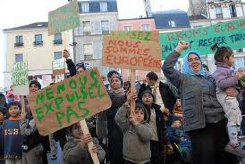 Situation des Roms à Marseille : Rassemblement